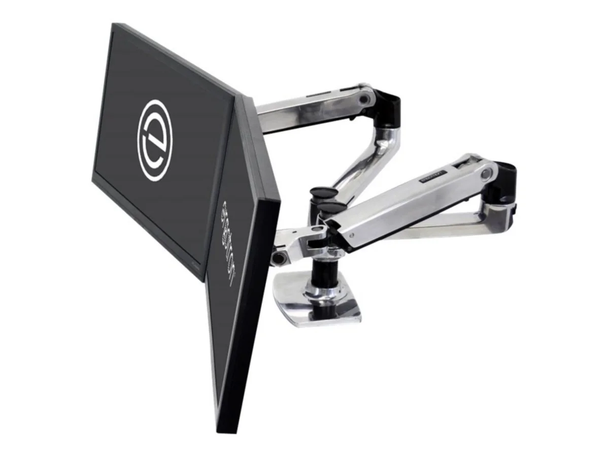 Ergotron LX Dual Side-by-Side Arm product photograph