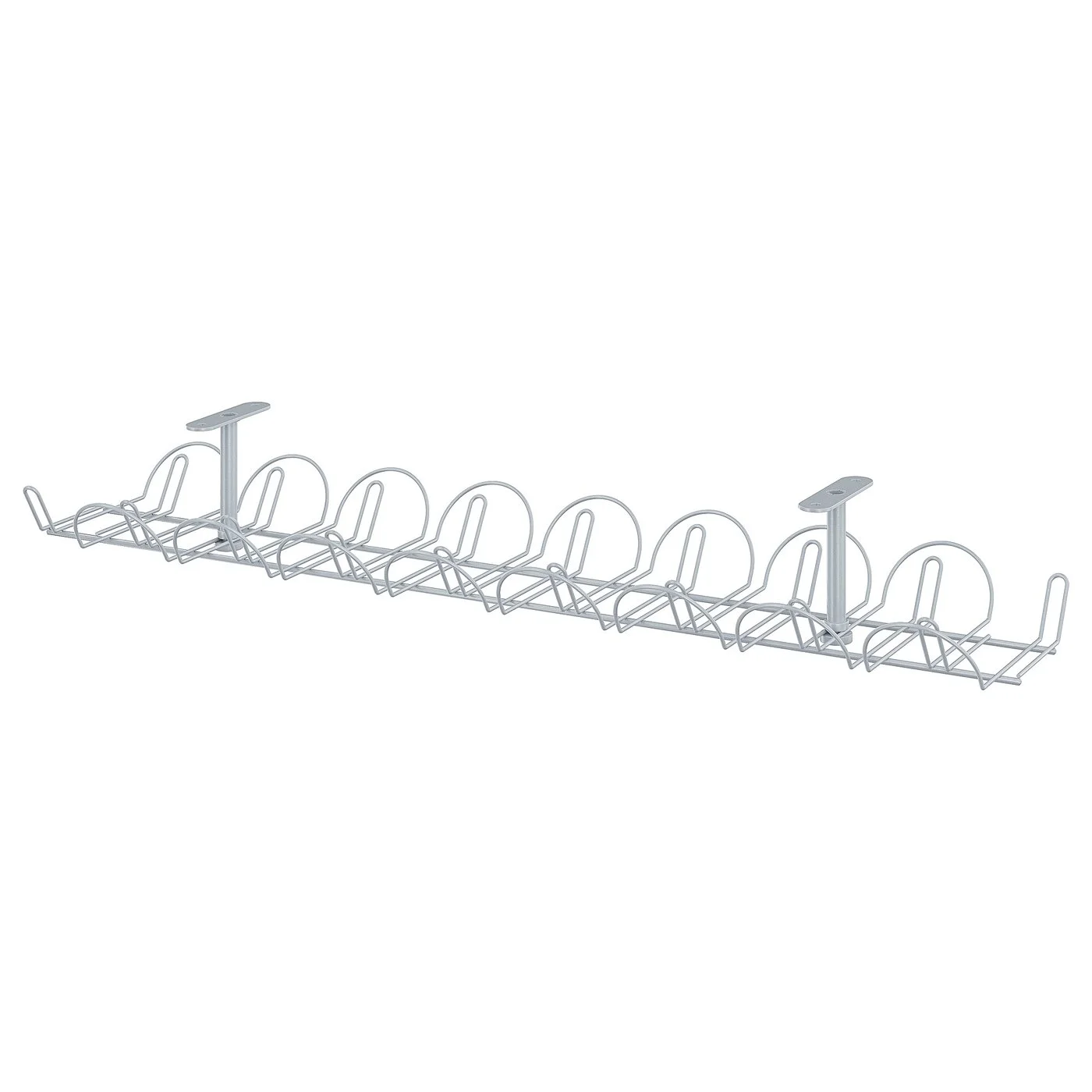IKEA SIGNUM silver wire cable tray shown on a white background